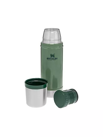 STANLEY | Isolierflasche - Thermosflasche CLASSIC VACUUM BOTTLE 0,47l Green | 